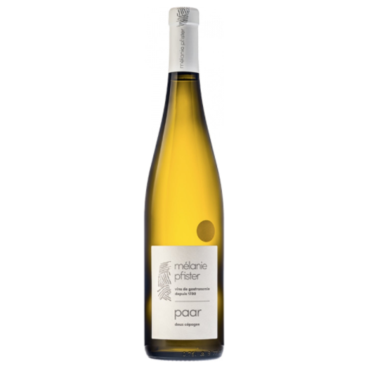 Melanie Pfister 'Paar' Deux Cepages (Pinot Blanc & Auxerrois), Alsace, France 2021