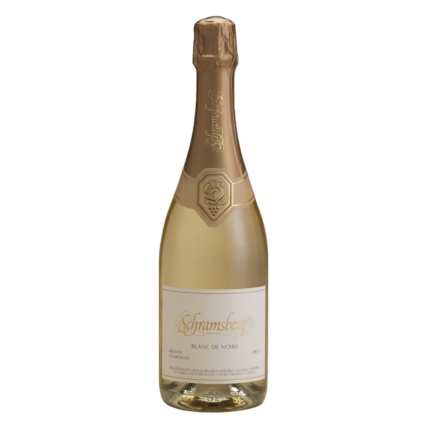 Schramsberg 黑中白氣泡酒，North Coast，加州, 美國 2018