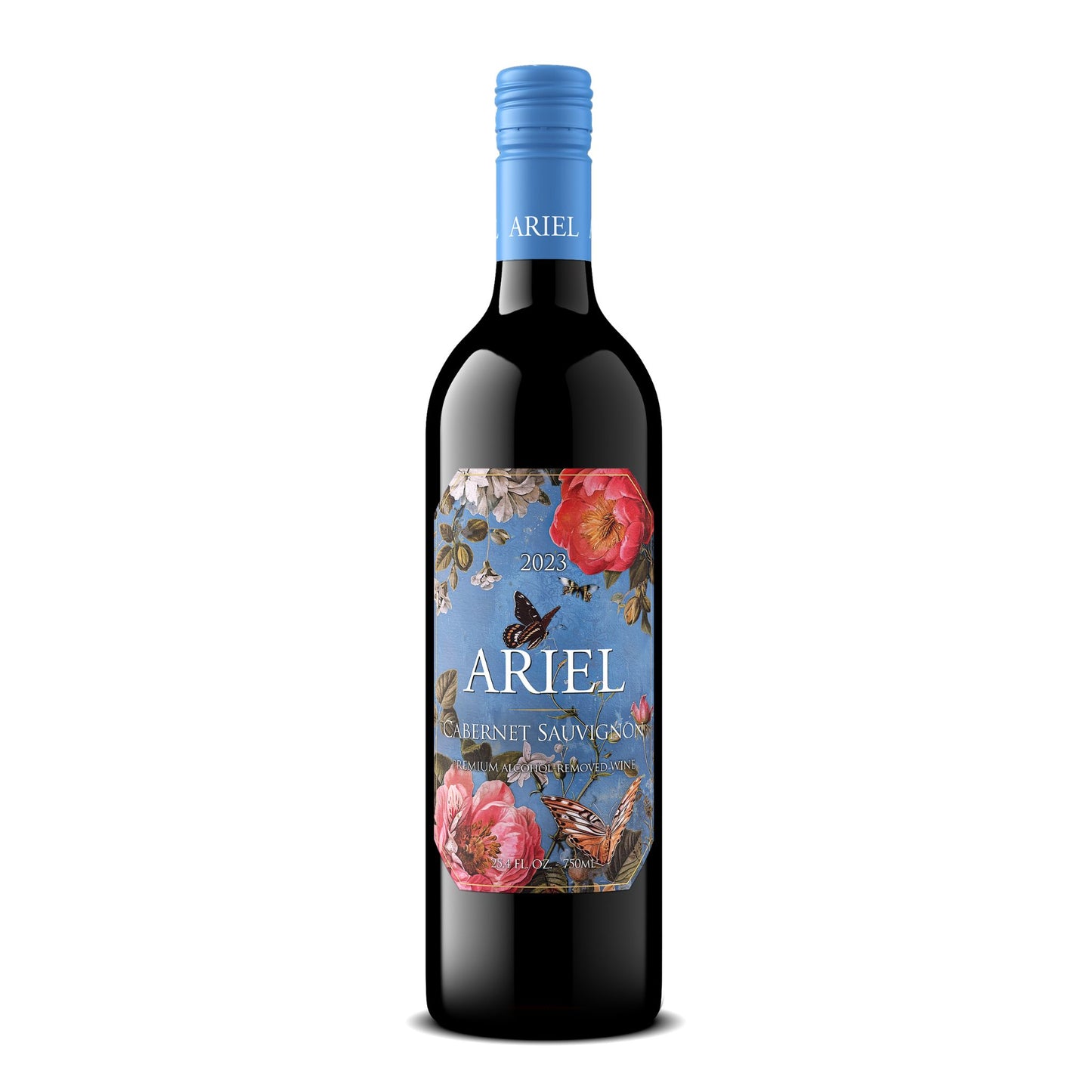 Ariel 無酒精赤霞珠紅酒，加州，美國 2023